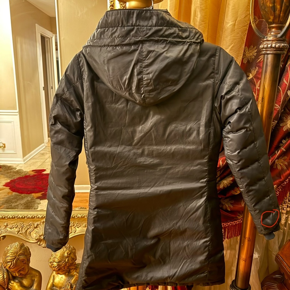Authentic Canada Goose Black Quilted Down Jacket with Signature Patch Size XS - Picture 5 of 9